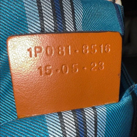 ETRO Milano Paisley Drawstring Clutch with Brown Leather Accents - Picture 13 of 16